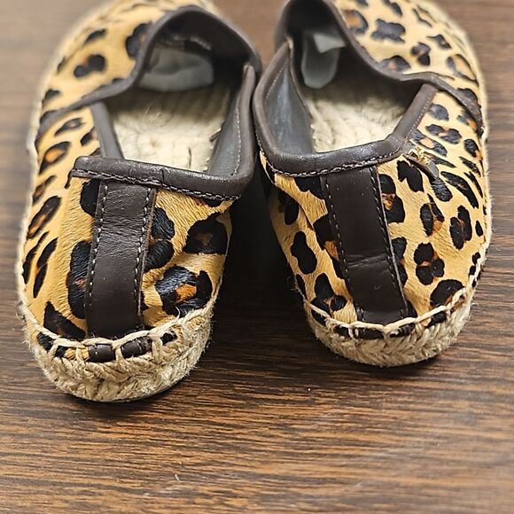 Tory Burch calfskin espadrille flats size 6 **please read description** - Picture 4 of 8